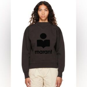 Isabel Marant Etoile Black Moby Sweatshirt - 34